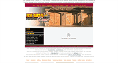 Desktop Screenshot of justgaragedoorsllc.com